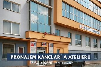 Pronájem kancelářských a ateliérových prostor – areál ALFATE
