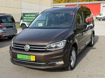 ► VW CADDY MAXI 2,0 TDI - 110 KW, 7 MÍST, PARK. SENZORY ◄