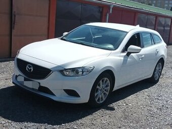 MAZDA 6 2.2D,110KW,2015/11,PĚKNÝ STAV