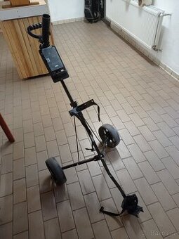 Golfový vozík - ruční, dvoukolový, skládací