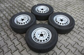 Fiat Ducato ocelová kola + pneu 225/75 R16 CP 118R DOT 2025