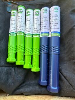 RECA - sada - spirálové vrtáky válcová stopka