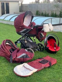 Kočárek Firkon Flipper + Vajíčka BeSafe