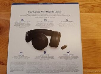 Playstation Pulse 3D bezdrátová sluchátka sony