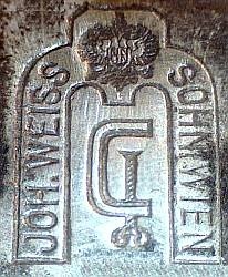 Hoblík - Joh. Weiss&SOHN Wienn (R.U.)