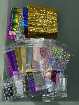 Gely  lampa kufr třpytky