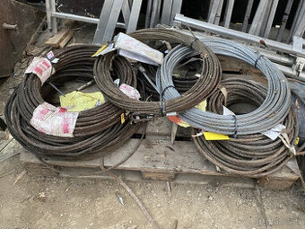 Ocelové lano na lesnický naviják