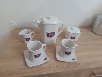 NOVÁ keramická souprava kočky kočičky keramika