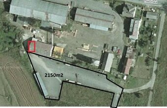 Pronájem asfaltová plocha, kancelář