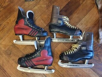 Retro hokejové brusle Adidas