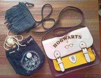 Harry Potter taška přes rameno a stahovací pytlík + kabelka