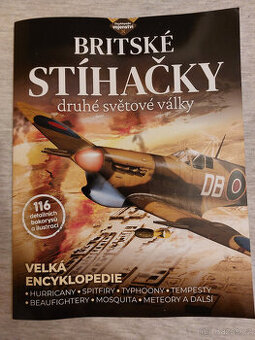 NOVÁ kniha Britské stíhačky 2.svět.války