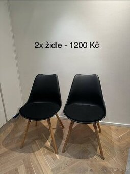 Židle Jysk 2x