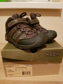 Dětské voděodolné boty KEEN vel. 29 EU hnědé