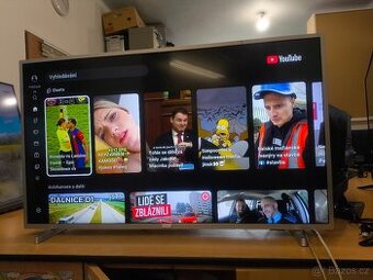 108cm SMART LED televize Philips 4K/DVB-T2/Youtube/Netflix