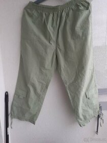 Dámské khaki tříčtvrteční kalhoty, vel. XXL - 1