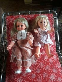 Prodám dvě starožitné panenky.
