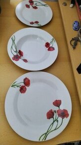 Banquet porcelánová sada talířů 18 kusů - 1