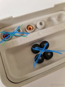 PRODÁNO Sony WF-1000XM5 nahradni EP-NI1010 naušníky nástavce
