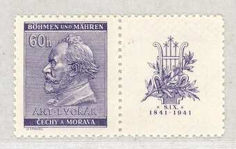 PROTEKTORÁT - Antonín Dvořák/kupon - svěží. - 1