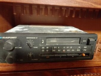 Prodám staré autorádio Blaupunkt Mannheim 27