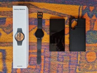 Prodám Samsung S22U 8/128 Top stav + hodinky Samsung GW4