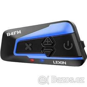 Lexin B4FM Motocyklový Bluetooth interkom - 1