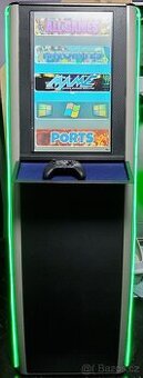 Vertikální Arcade cabinet na retro hry a pinball
