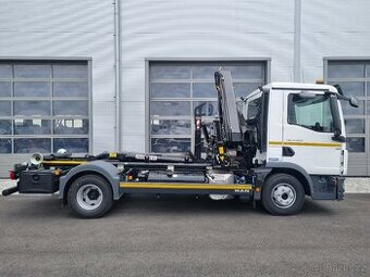 NEJETÝ MAN TGL HYDRAULICKÁ RUKA + NOSIČ KONTEJNERU