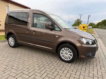 VW Caddy 1.6tdi 75kw EDITION 2013 tažné digi klima 1.maj