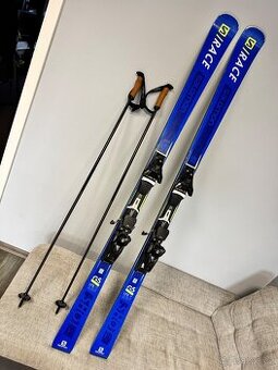 SJEZDOVÉ LYŽE SALOMON S/RACE + Atomic hole SQS carbon - 1