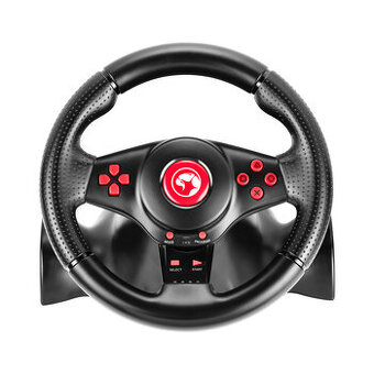 Volant Marvo GT-903, volant s pedály a řadící pákou, 16tl.,