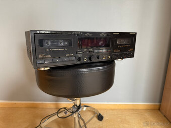 Pioneer Double Cassette Deck CT-W650R + kazety