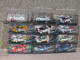 Kovové modely rally 1/43: Altaxa, IXO, DeAgostini