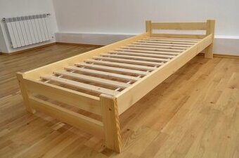 Nová postel 80x200 borovice masiv + rošt