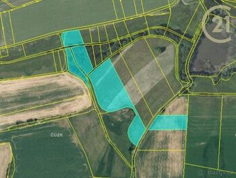 Pravětice, zemědělské pozemky 3 690 m2