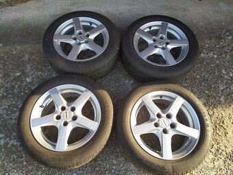 Alu kola ENZO 5x112 R16 + letní pneu 205/55 r16