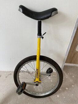 Jednokolka/unicykl vel. 20 žlutá