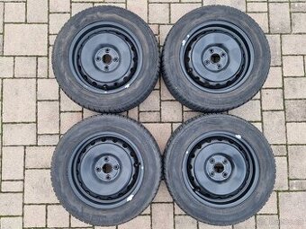 HYUNDAI-PLECH. DISKY 15" + 4x ZIMNÍ PNEU 185/65R15