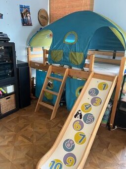 Prodám postel se skluzavkou Domestav