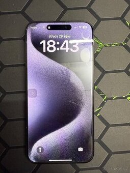 Apple iPhone 15 pro Max 256Gb černý