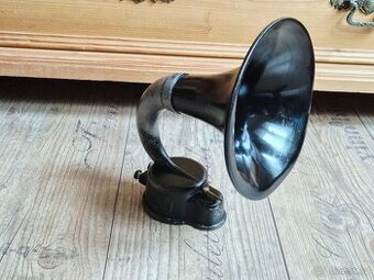 Starožitný trychtýřový reproduktor S.G.Brown LTo., 1925