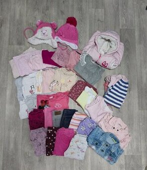 Balík oblečení na holčičku vel. 80