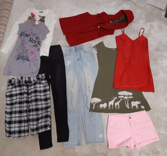 set dívčího oblečení B, vel. 170 (M)