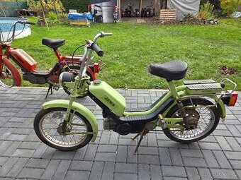 Babetta 210 s kartičkou, zelená původní 1.