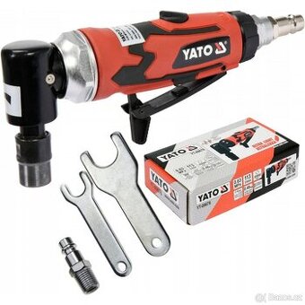 úhlová pneumatická bruska yato