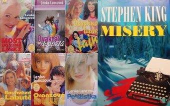 Různé knihy - fantasy, dívčí, historické...
