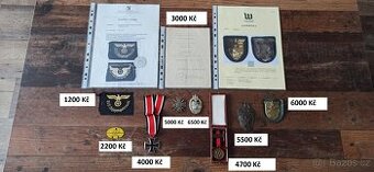 Vzácné medaile, vyznamenání Německo.