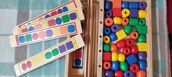 Dřevěná motorická hračka