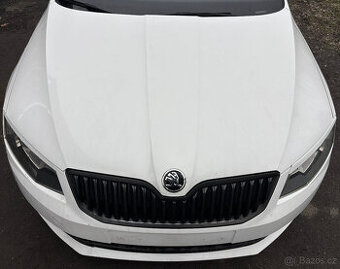 Škoda Octavia 3-kapota,nárazník,blatníky, bílá LF9E,9P9P